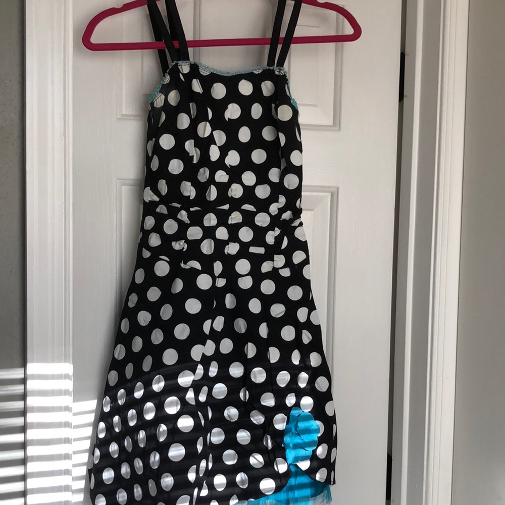Polka dot dress (prom)